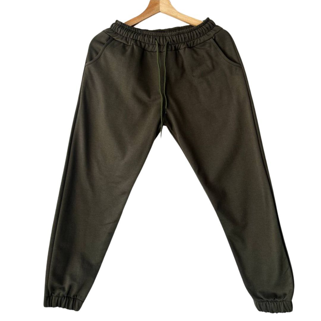 JOGGER NIÑOS  VERDE MILITAR 8